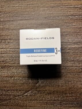 Rodan + Fields Redefine Triple Defense Cream SPF30, Sealed in Box, Expired 1/22